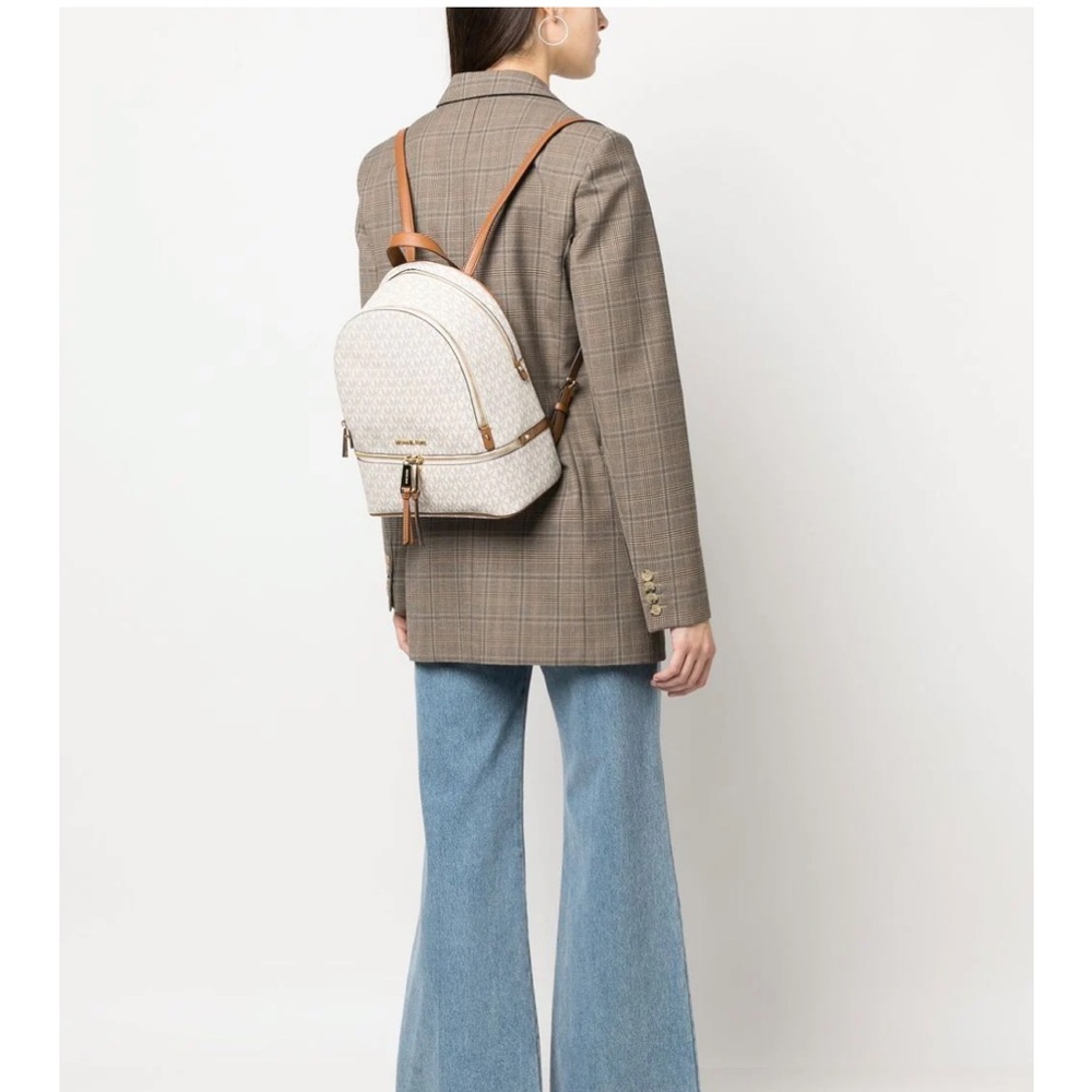 Michael Kors Rhea Medium Backpack - Picture 11 of 14